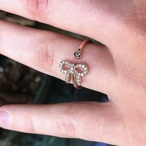 SOLD💖Always Be My Galentine bow ring💖